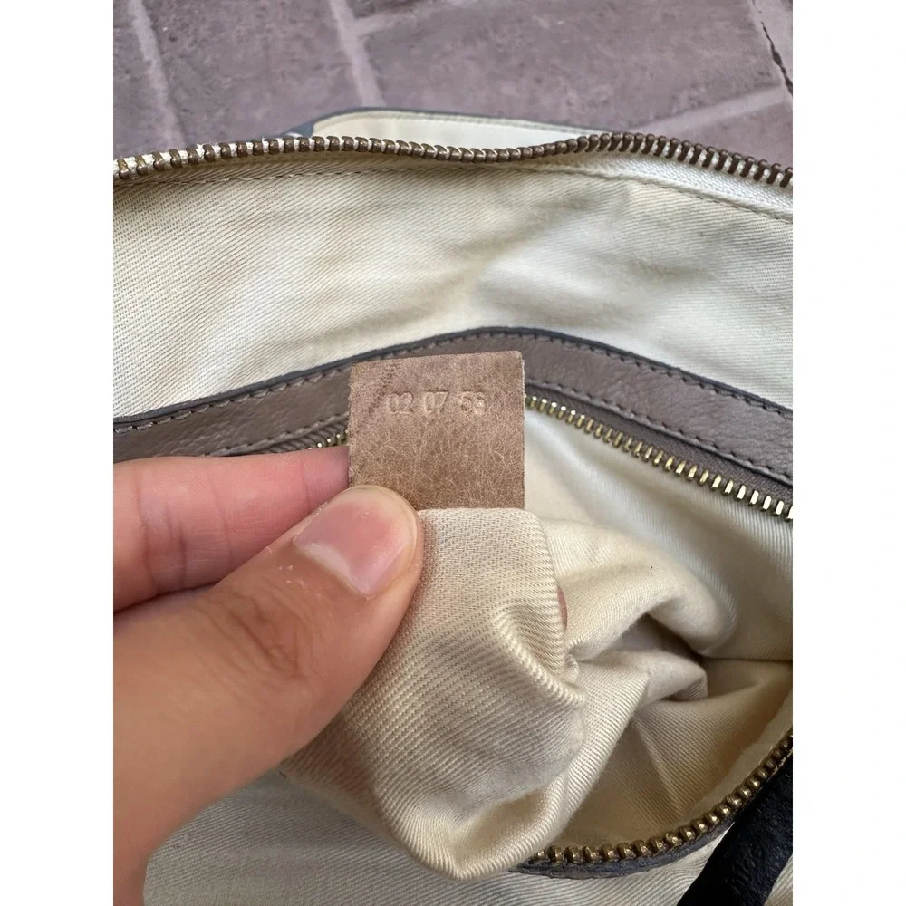 Chloé White Quilted Leather Bay Satchel Bag Mid-2000s Vintage